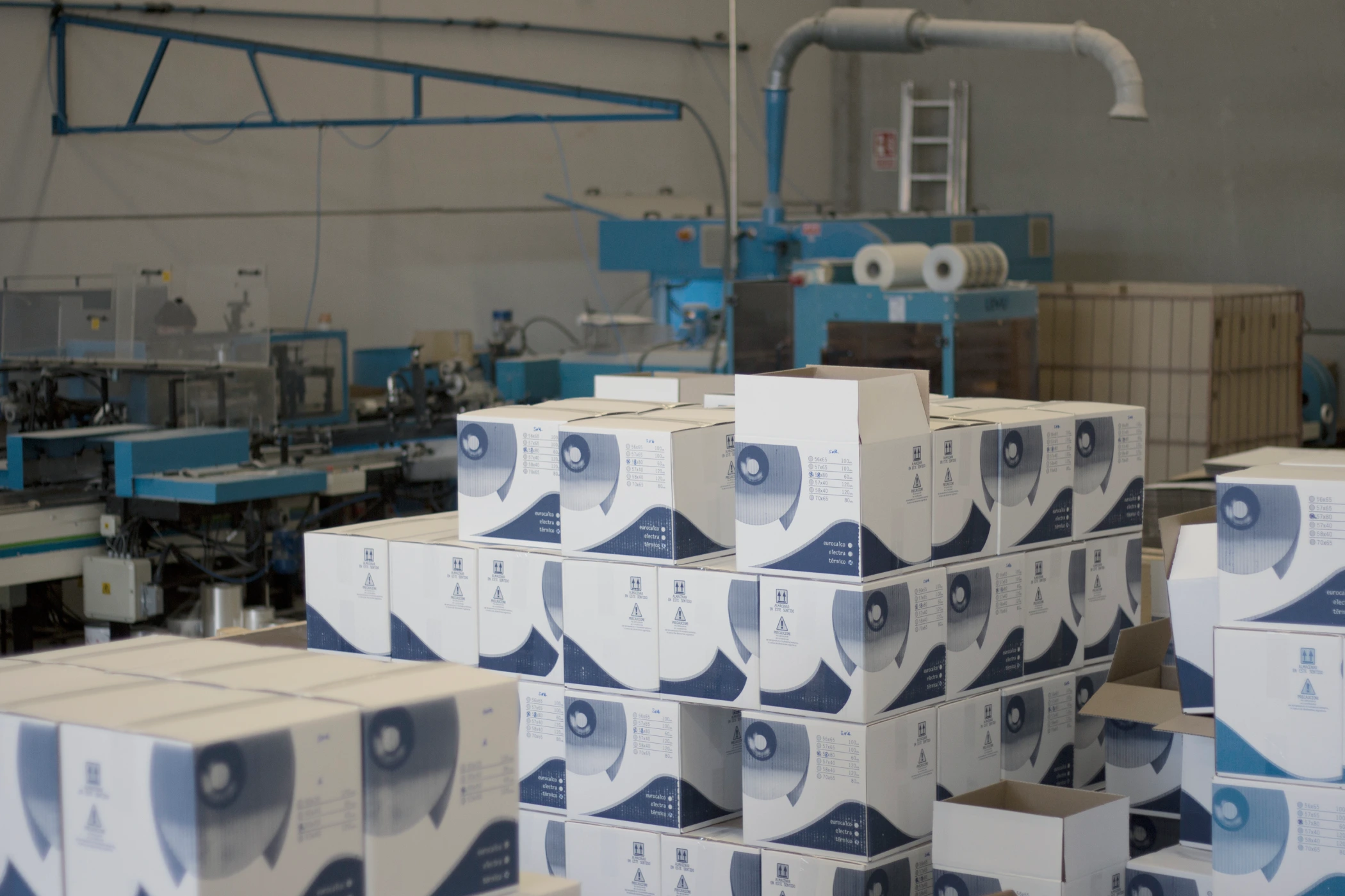Rollo de papel térmico para básculas